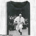 Vintage Papa Francis Playing Basketball Tshirt, RIP Papa Francis T-Shirt  Memorial Tribute Tee, Pope Francisco Vintage...