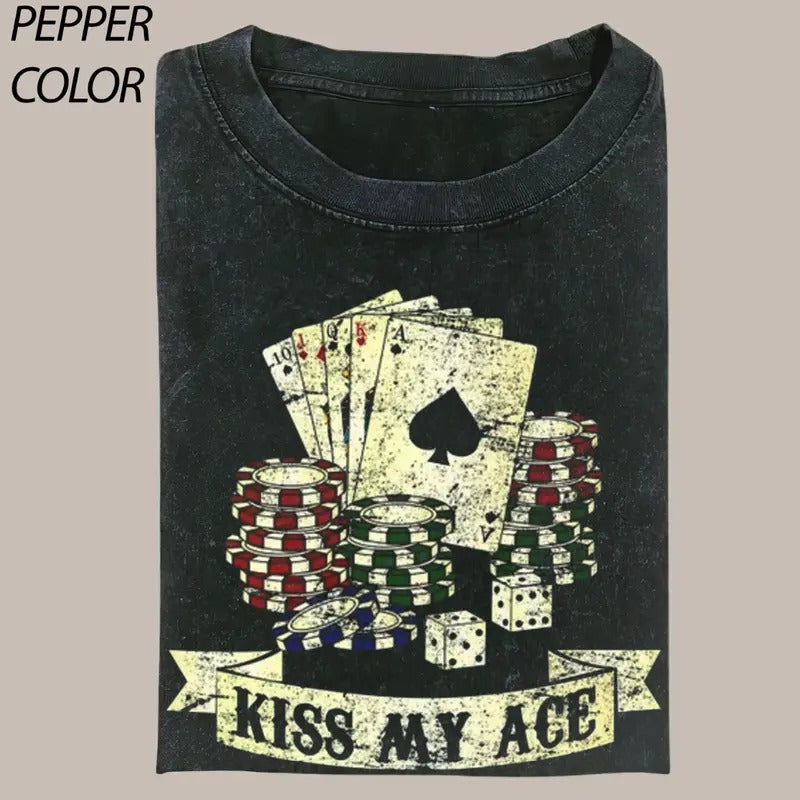 Vintage Poker Night Game Shirt Card Expert Master Tshirt, Lover Dealer Shirts, Man Women Gifts Grandpa Hoodie, Funny...