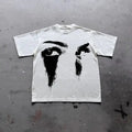 Vintage Portrait Graphic Print Cotton Casual T-Shirt, Y2k Shirt, Unisex T-Shirt, Gift For Men Women Hoodie, Sweatshirt