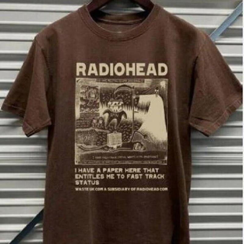 Vintage Radiohead Shirt, Radiohead Vintage Retro Concert T-shirt Unisex Full Size Hoodie, Sweatshirt | GrindPrints.com