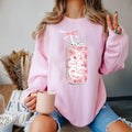 Vintage Rose Dr Pepper Soda Can Sweatshirt, Dr Pepper Shirt, Coquette Soda Sweatshirt, Coquette Bow Sweater, Popular...