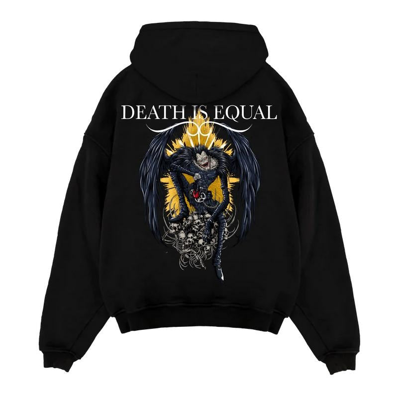 Vintage Ryuk X Death Is Equal Death Note Anime Anime Shirt Manga Shirt Anime Shirt Classic Cotton T-Shirts, Hoodie, Sweatshirt