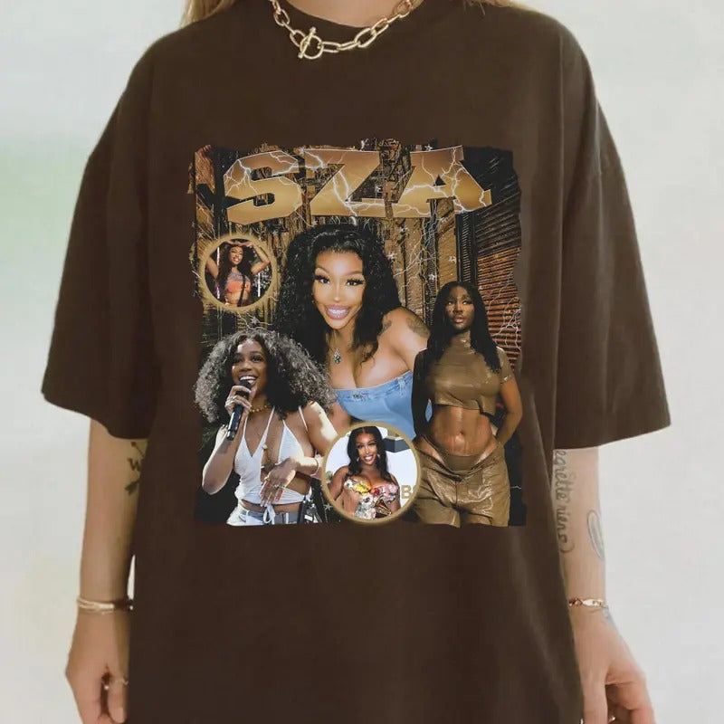 Vintage SZA Good Days T-Shirt, SZA 90s Tee Shirt, SOS Album Sza Tee, Vintage Graphics Tee, SZA Ctrl Tee Shirt, SZA...