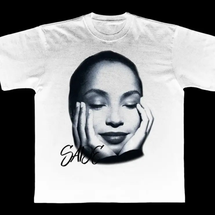 Vintage Sade T-Shirt Sade 90's T-Shirt Fans T-Shirt Hoodie, Sweatshirt | GrindPrints.com