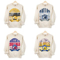 Vintage Sand Football Sweatshirt - Classic Sportswear for All Team Fans T-Shirts, Hoodie | GrindPrints.com