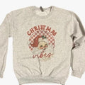 Vintage Santa Crewneck Sweatshirt T-Shirts, Hoodie | GrindPrints.com