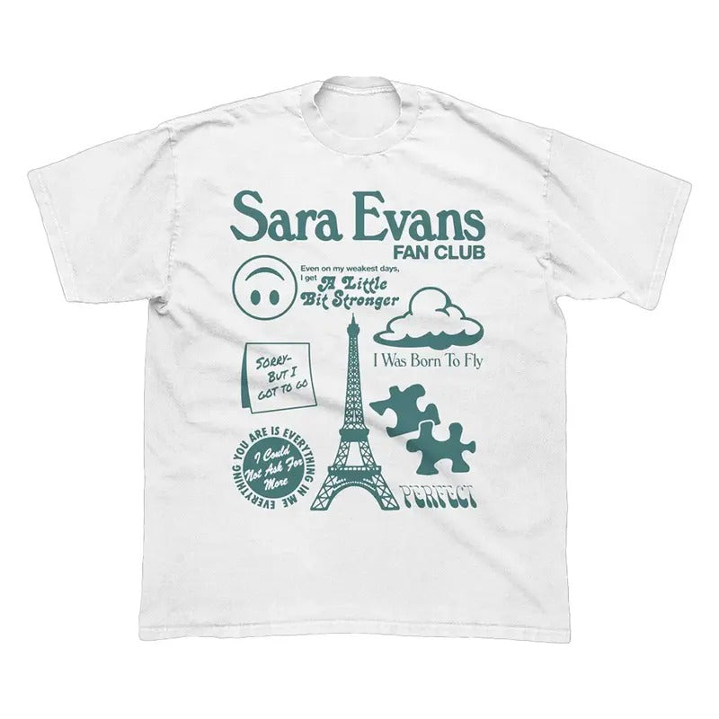 Vintage Sara Evans T-shirt Sara Evans Fan Club Sweatshirt Sara Evans Unbroke Tour Merch Sara Evans Tee Gift For Fans Men...