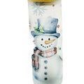 Vintage Snowman Tumbler - 25oz Frosted Glass with Bamboo Lid - Bottle, Drinkware Reusable Stylish Beverage Cup T-Shirts,...