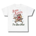 Vintage Sorry Santa I've Been Feral Shirt, On a Deer Mounted Santa Claus Raccoon With Tee, Feral Raccoon Graphic Tee,...