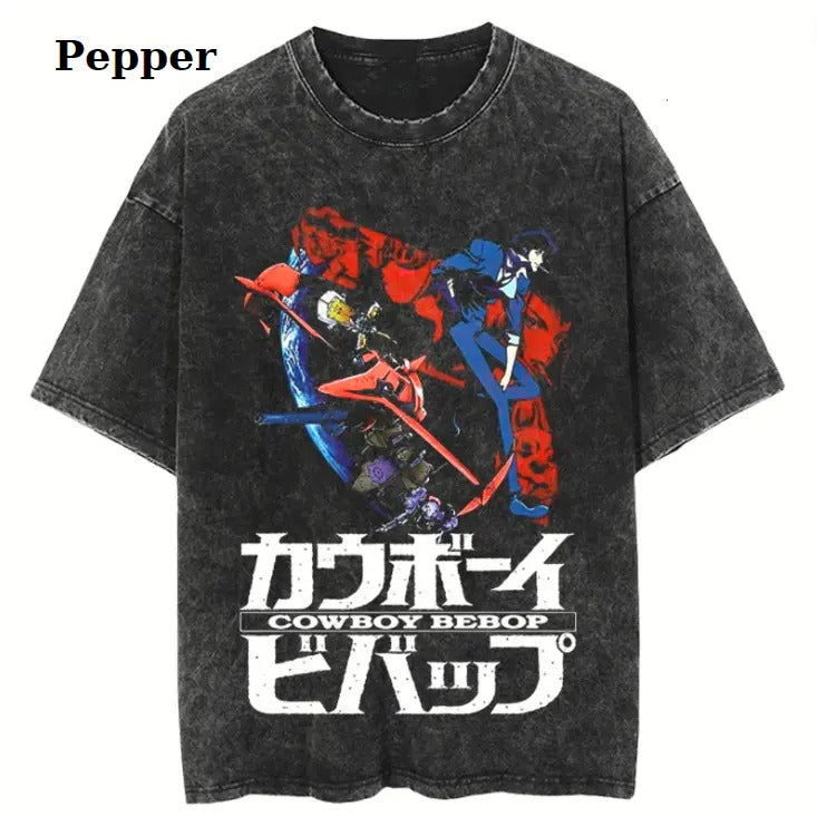 Vintage Space Chase Tee, Debop Shirt, Cowboy Bebop Shirt, Anime Shirt, Anime Merch, Top Shirt Men Women Hoodie, Sweatshirt