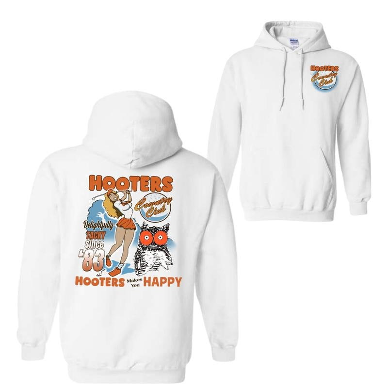 Vintage Spencers Hooters Country Club Unisex Shirt For Womens, Mens, Comfort Color Shirt Hoodie, Sweatshirt | GrindPrints.com