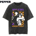 Vintage Spike x Faye Shirt, Spike x Faye Merch, Anime Shirt Menswear Top Underwear Tshirt Streetwear T-Shirt Hoodie,...