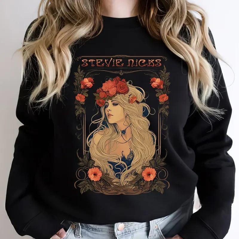 Vintage Stevie Nicks Shirt Fan Gifts, Stevie Nicks 2024 Tour Shirt, Stevie Nicks Concert Merch, Stevie Nicks Shirt Fan...