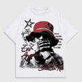 Vintage Street Life 1pc Men's Graphic Tee, Sweatshirt, Hoodie Gift For Women Top Womenswear Underwear Cotton T-Shirt...