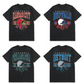 Vintage Style All Team Football T-Shirt in Black, Football Fan Gift, Game Day Shirt Hoodie, Sweatshirt | GrindPrints.com