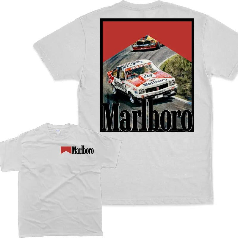 Vintage Marlboro Racing Womenswear Streetwear Fit Top T-Shirts, Hoodie, Sweatshirt