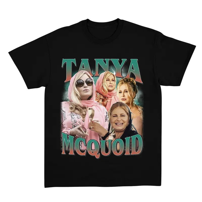 Vintage Tanya McQuoid Shirt, Tanya McQuoid White Lotus Jennifer Coolidge TShirt Hoodie, Sweatshirt | GrindPrints.com