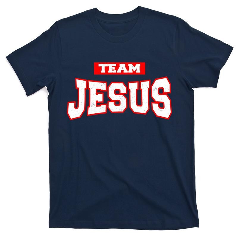 Vintage Team Jesus Funny Christian T-Shirt Cotton Menswear Hoodie, Sweatshirt | GrindPrints.com