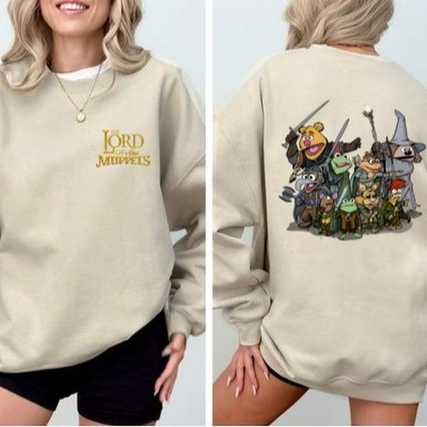 Vintage The Lord Of The Muppets Shirt, The Muppets 2 Side Sweatshirt, Muppets Movie Tee Shirt, Muppets Cute Shirt, Muppet...