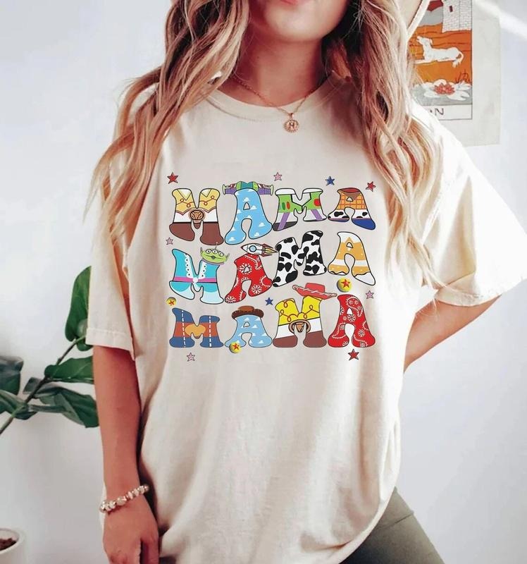 Vintage Toy Mama Shirt Toy Mom Toy Lovers Shirt Retro Mama Toy Shirt Casual Cotton Comfortable Fit T-Shirts, Hoodie, Sweatshirt