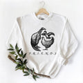 Vintage Turkey Shirt, Retro Animal Lover Hunting Mallard Fall Gobbler Sweatshirt Cotton Pullover Menswear Day Hoodie
