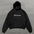 Vintage Unisex Move In Silence Graphic Oversized Hoodie vintage  shirts Cotton Menswear Sweatshirt | GrindPrints.com
