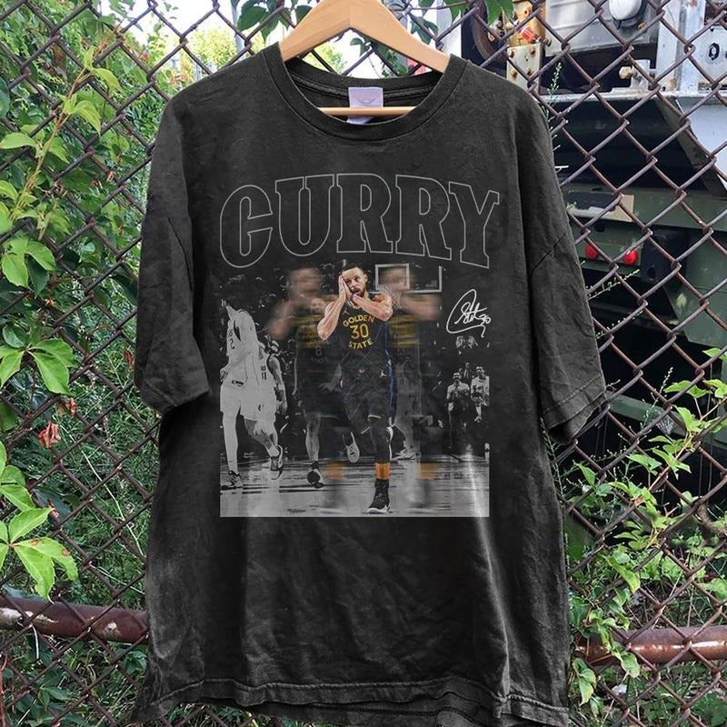 Vintage Unisex Tee, St3p.h3n Cu.rry Night Night Vintage Shirt, Gift for Fans Hoodie, Sweatshirt | GrindPrints.com