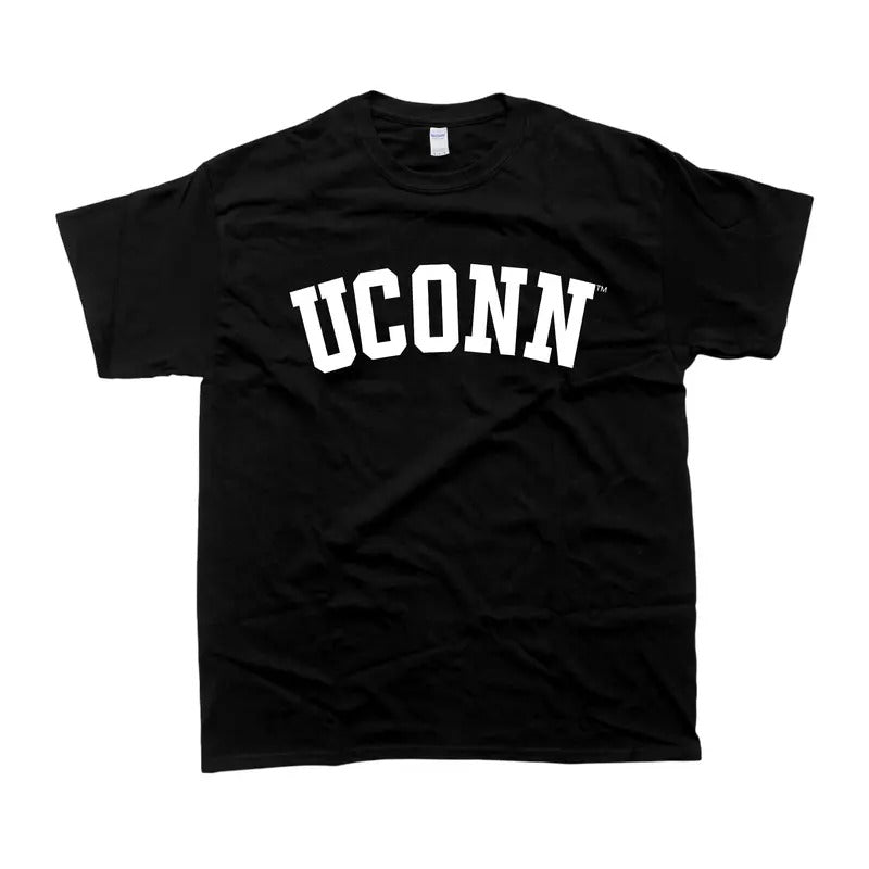Vintage University Uconn T-shirt Streetwear Tshirt For Fan Sport Hoodie, Sweatshirt | GrindPrints.com