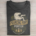 Vintage Village of Bree Brewers Graphic Tee - Prancing Pony Porter Shirt -  The Lord of The Rings Movie Shirt - Funny...