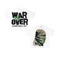 Vintage War Is Over Graphic Cotton Short Sleeve T-Shirt Hoodie, Sweatshirt | GrindPrints.com