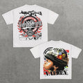 Vintage Warzone 69 Valley Dreams Peace Graphic   Cotton T-Shirt Cropped Tees Hoodie, Sweatshirt | GrindPrints.com
