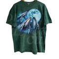Vintage Whale Moon Retro Ocean Sea Life Whale Wild Life Lovers Meme Ocean Lovers Y2k Washed Sea Animal T-Shirts, Hoodie, Sweatshirt