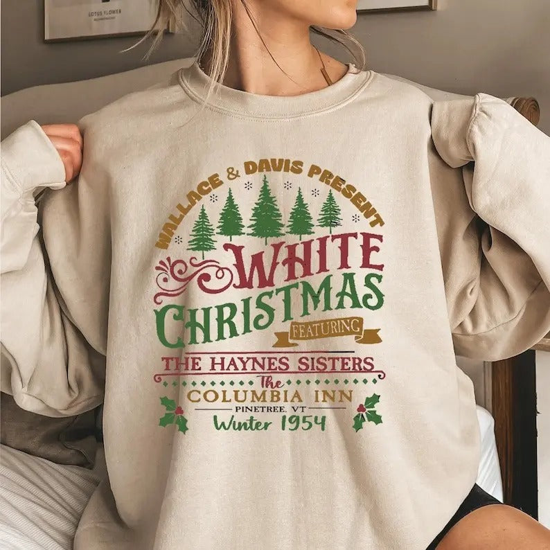 Vintage White Movie SweatshirtWhite Movie White Movie 1954 Shirt Vintage T-Shirts, Hoodie, Sweatshirt