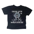 Vintage World Goth Day Baby Tee, Gothic Emo Girl Top, Y2k Top Women Streetwear, Grunge 2000s, Women Fitted T-Shirt...