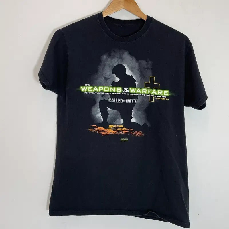 Vintage Y2K Modern Warfare Shirt Call Duty Weapons Warfare T-Shirts, Hoodie, Sweatshirt