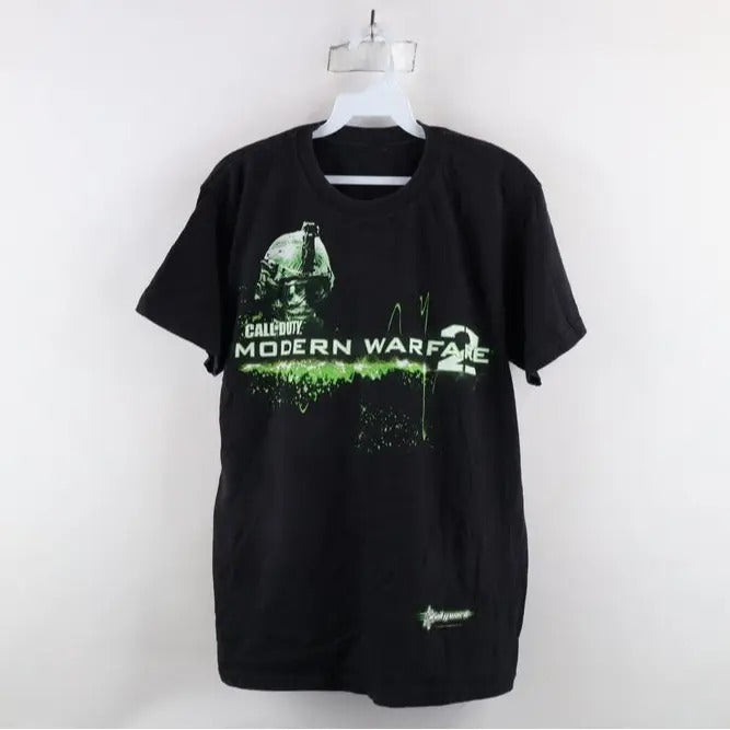 Vintage Y2K Out Call of Duty Modern Warfare 2 T-Shirt Cotton Menswear Cotton Menswear Top Decoration Hoodie, Sweatshirt