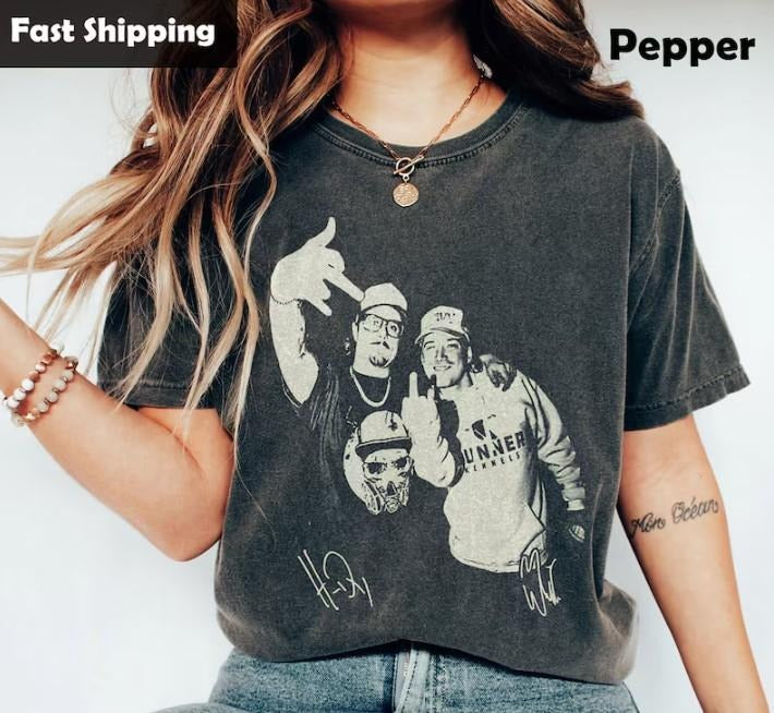 Vintage Y2k Hardy & Wallen 2024 Music Shirt, Hardy Shirt Hoodie, Sweatshirt | GrindPrints.com