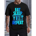 Vintage Yeet Graphic Tee - Men's Crew Neck T-Shirt - Soft, Breathable, Comfortable, Unique Summer Casual Wear - Perfect...