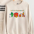 Vintage silly peppers Sweatshirt- unise xSweatshirt -graphic Sweatshirt Menswear Top T-Shirts, Hoodie | GrindPrints.com