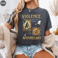 Violence Apothecary Shirt, Fourth Wing Sweatshirt, Basgiath War College Shirt, Violet Sorrengail, Riorson House Gift,...