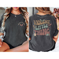 Violent Little Thing 2-Sided Shirt, Fourth Wing Dragon Rider Tee ,Riders Quadrant Tee, Basgiath Shirt Hoodie, Sweatshirt