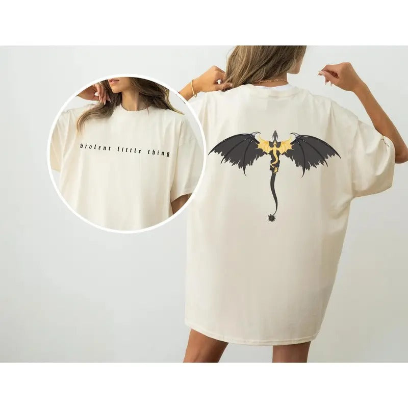 Violent Little Thing Shirt - Unisex - Fourth Wing - Basgiath War Collage