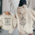 Violent Little Thing Sweatshirt, Fourth Wing Hoodie, Dragon Rider Sweatshirt, Book Lover Gift, Book Lover Sweatshirt,...
