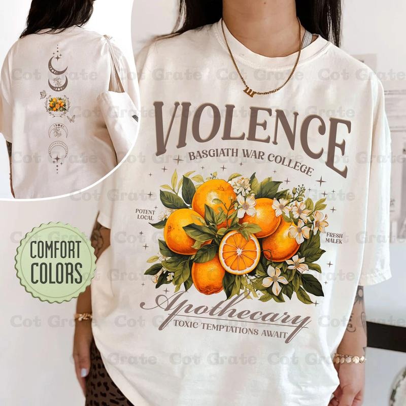 Violet Apothecary Comfort Colors Shirt - Basgiath War College Merch  Best Price Hoodie, Sweatshirt | GrindPrints.com