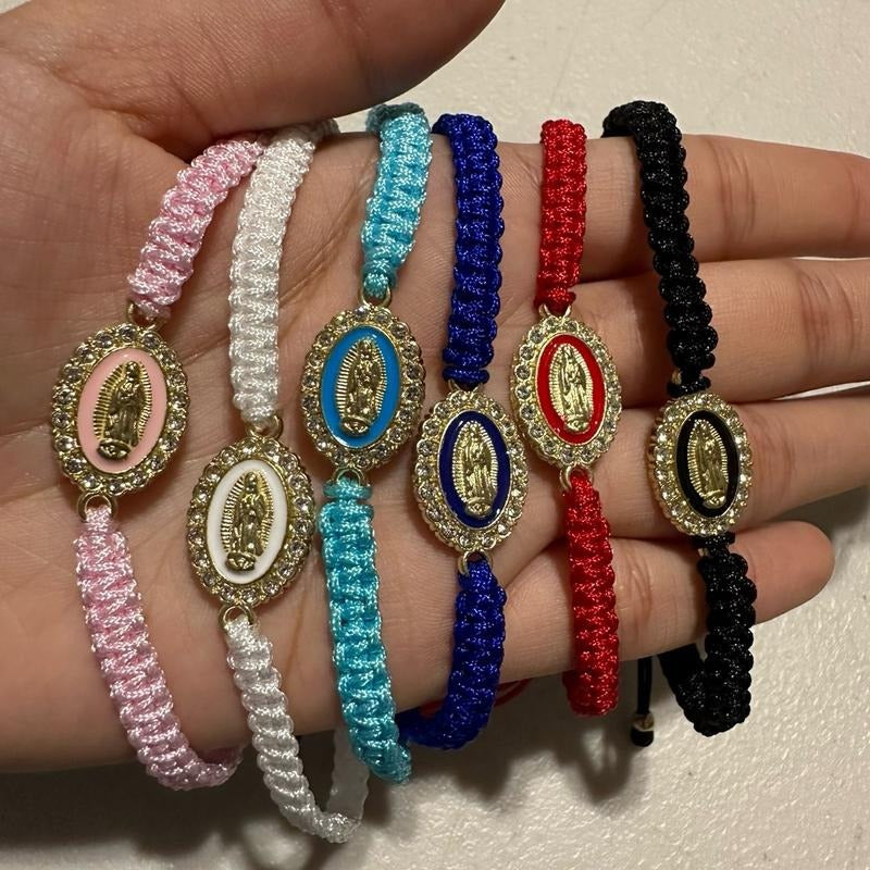 Virgen Maria bracelet. T-Shirts, Hoodie, Sweatshirt | GrindPrints.com