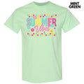Vivid Color Summer Vibes Gildan Short Sleeve T-Shirt 'NLB' Hoodie, Sweatshirt | GrindPrints.com
