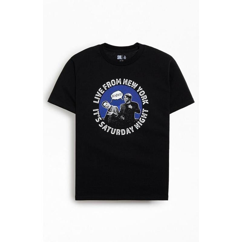 Volcom Men's x SNL 50 Roxbury T-Shirt - Multicolor Hoodie, Sweatshirt | GrindPrints.com
