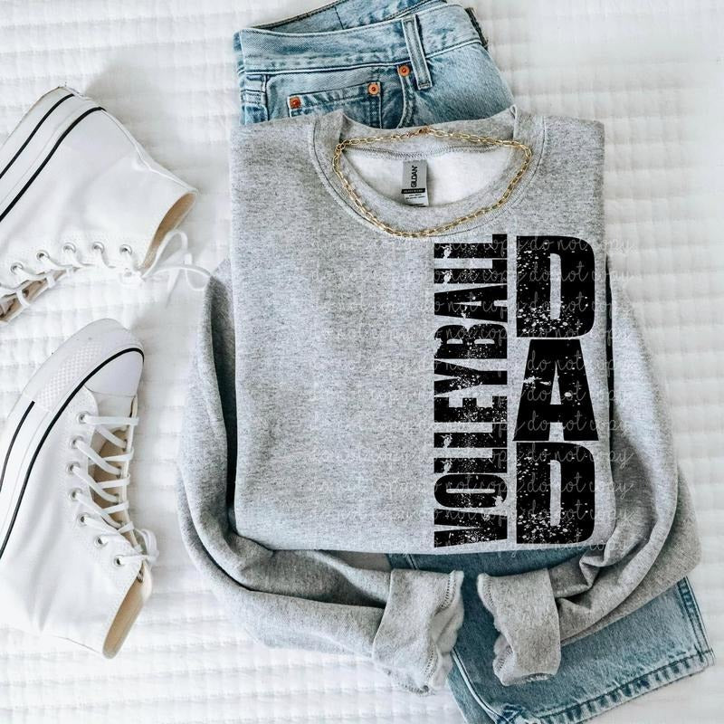 Volleyball Dad DTF Transfers - THIS IS NOT A SHIRTstyle{n002}3 T-Shirts, Hoodie, Sweatshirt | GrindPrints.com
