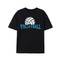 Volleyball Letter Print Men's Casual Short Sleeve T-Shirt