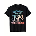 Volleyball Player Christian Volleyball Art T-Shirt, Men's Vitality Sports Style made in usa Hoodie, Sweatshirt